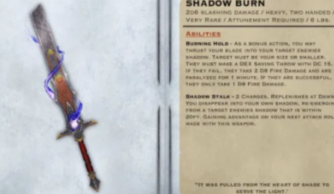 Shadow Blade 5e(Booming Blade 5e) What does it do?